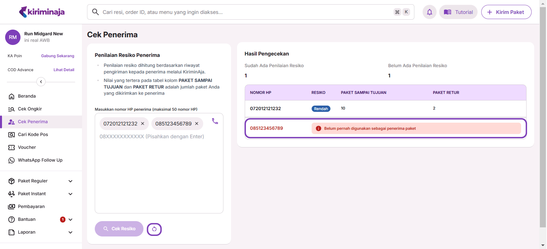 Penerima DM 17 Jan 3